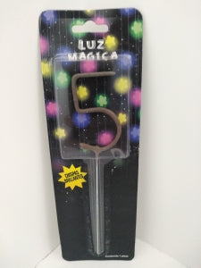 Luz Mágica! Plateada # 0 al 9