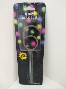 Luz Mágica! Plateada # 0 al 9