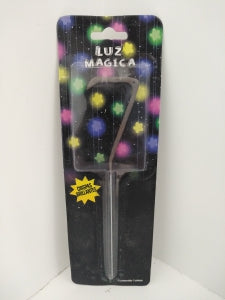 Luz Mágica! Plateada # 0 al 9