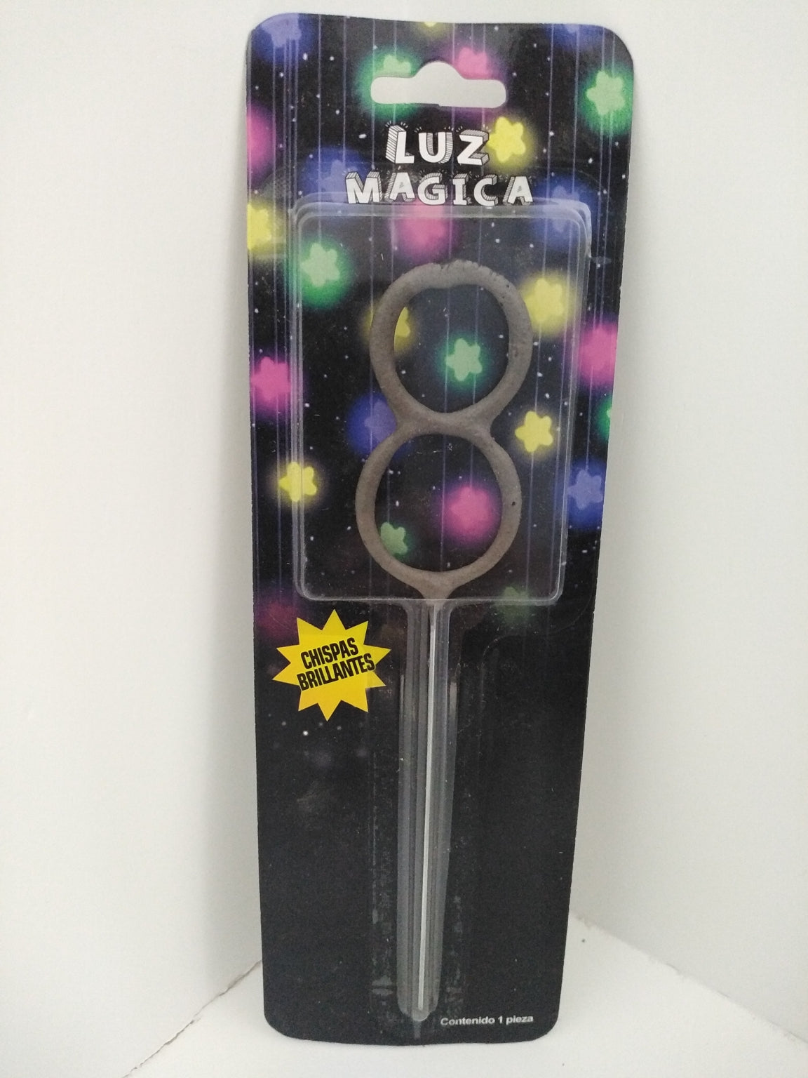 Luz Mágica! Plateada # 0 al 9