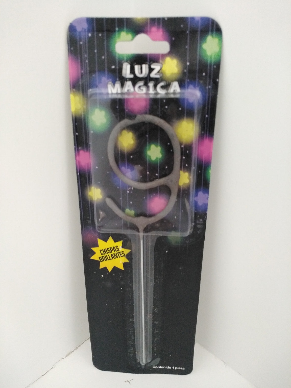 Luz Mágica! Plateada # 0 al 9